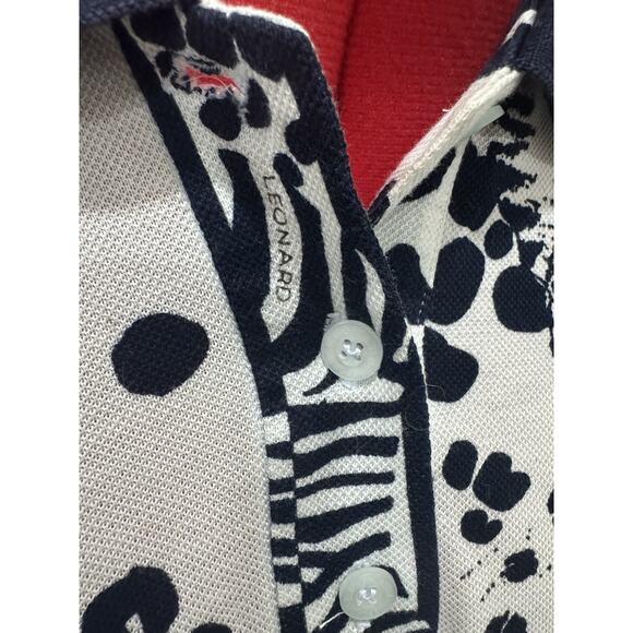 M Size Leonard Sport Zebra,cheetah Animal Women's Polo Shirt, animalcore - Picture 5 of 11
